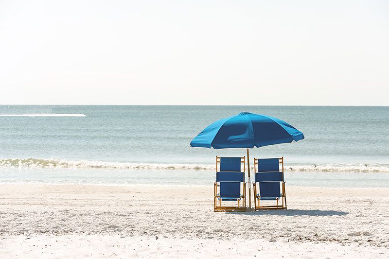 Chairs on the Beach